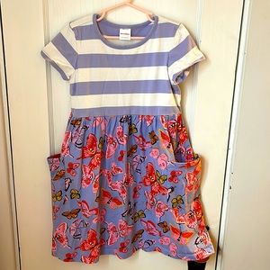 Hanna Andersson pockets dress butterfly 130 8